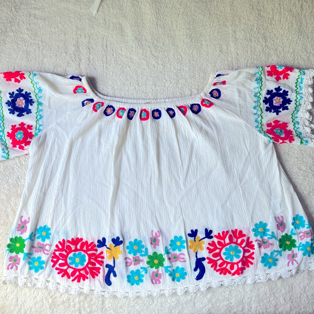 Blue Boheme top